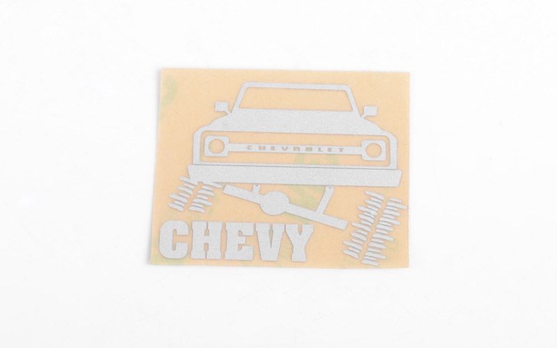 RC4WD Chrome Chevy Decals - Click Image to Close