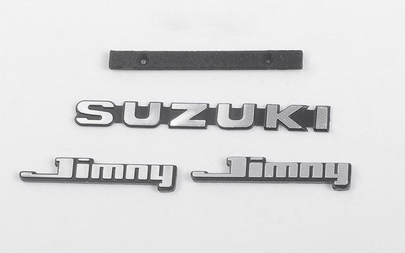 RC4WD Metal Logo Set for Capo Racing Samurai 1/6 RC Scale Crawler (Style B)