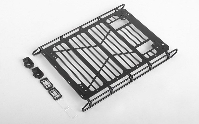 RC4WD Adventure Roof Rack w/ Rear Lights for Traxxas TRX-4 Mercedes-Benz G-500