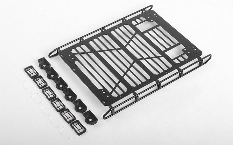 RC4WD Adventure Roof Rack w/ Front and Rear Lights for Traxxas TRX-4 Mercedes-Benz G-500