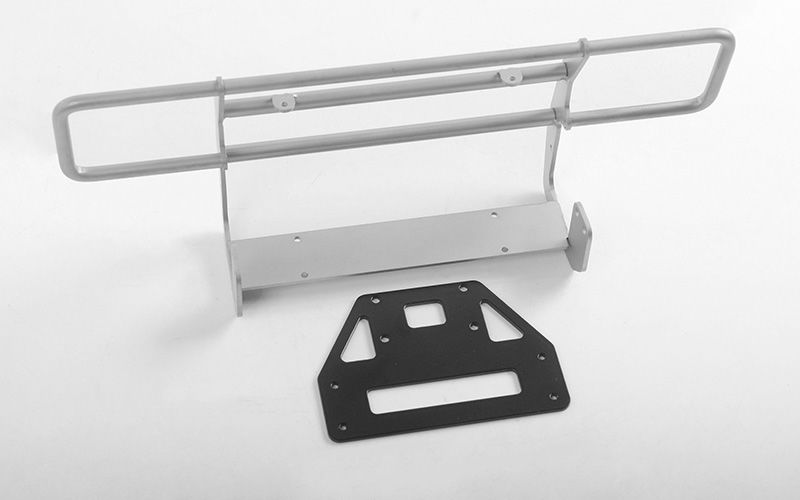 RC4WD Ranch Front Bumper for Capo Racing Samurai 1/6 RC Scale Crawler (Silver)