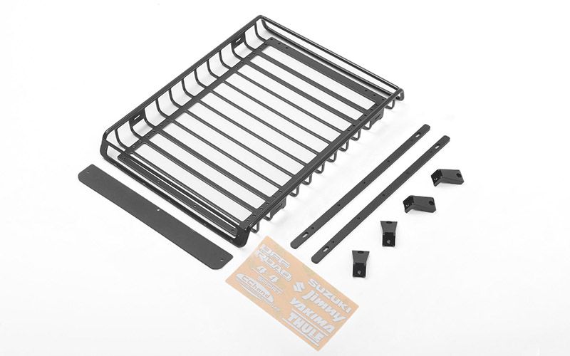 RC4WD Choice Roof Rack and Roof Rack Rails for Capo Racing Samurai 1/6 RC Scale Crawler