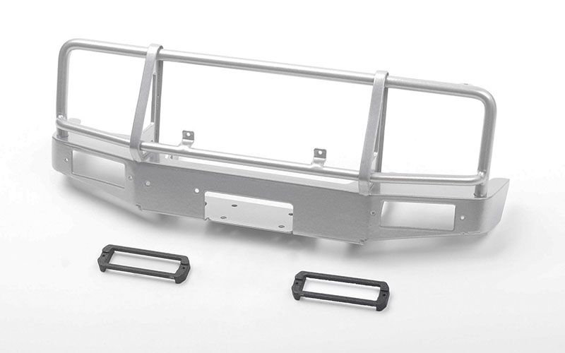 RC4WD Trifecta Front Bumper for Capo Racing Samurai 1/6 RC Scale Crawler (Silver)