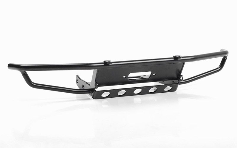 RC4WD Guardian Steel Front Winch Bumper for Axial 1/10 SCX10 II UMG10 (Black)