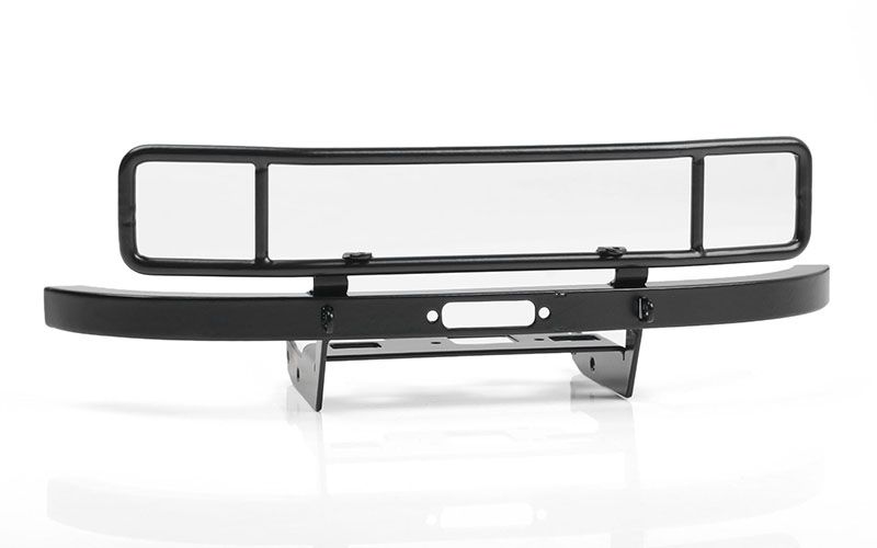 RC4WD Ranch Steel Front Winch Bumper for Axial 1/10 SCX10 II UMG10 (Black)