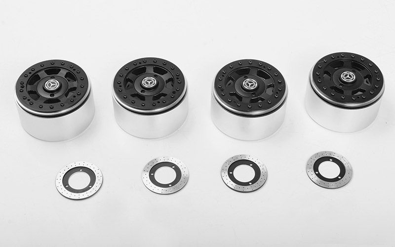 RC4WD 2.2" TNK Beadlock Wheels With Brake Discs (4)