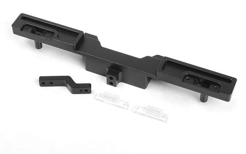 RC4WD Oxer Steel Rear Bumper w/ Towing Hook and Brake Lenses for Traxxas TRX-4 Mercedes-Benz G-500
