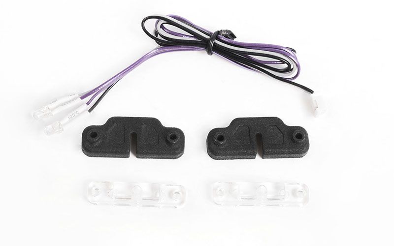 RC4WD Inner Fender Rock Lights w/ LED Light Kit for Axial 1/10 SCX10 III Jeep JLU Wrangler