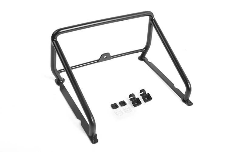 RC4WD Steel Tube Rollbar w/ Flood Lights for RC4WD Gelande II 2015 Land Rover Defender D90 (Heritage Edition)