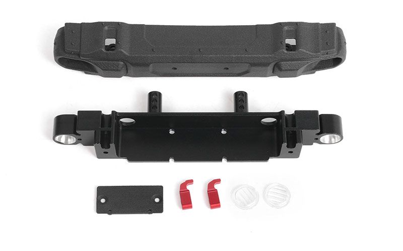 RC4WD OEM Frt Bumper w/License Plate Holder - Jeep JLU Wrangler - Click Image to Close