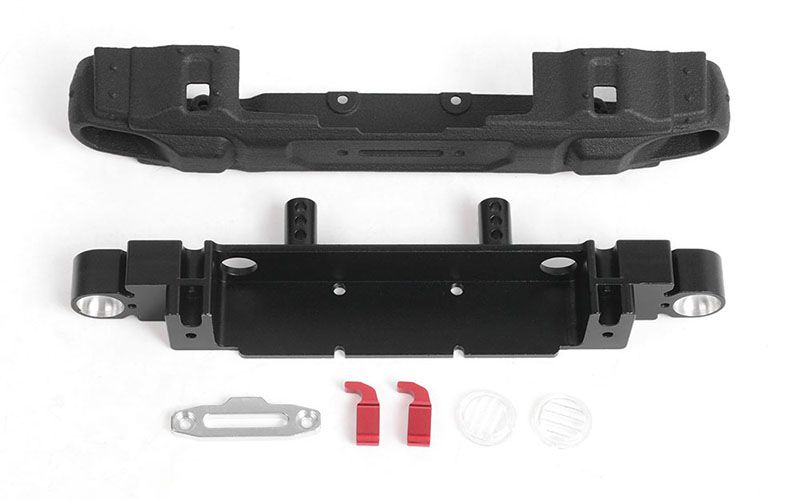 RC4WD OEM Narrow Front Winch Bumper - Jeep JLU Wrangler - Click Image to Close