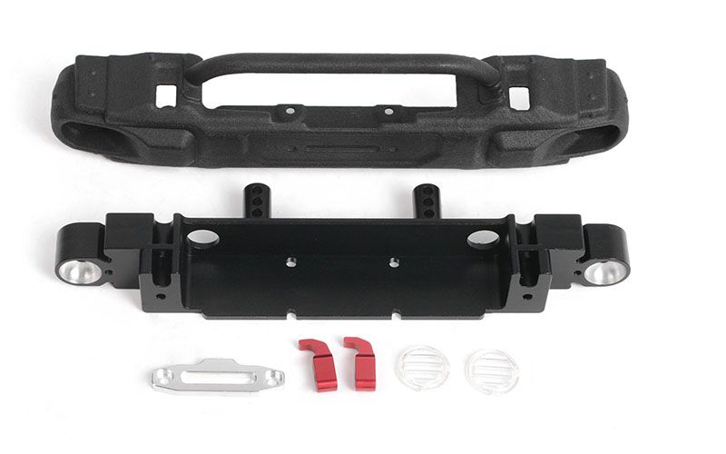 RC4WD OEM Narrow Front Winch Bumper - Jeep JLU Wrangler (B)