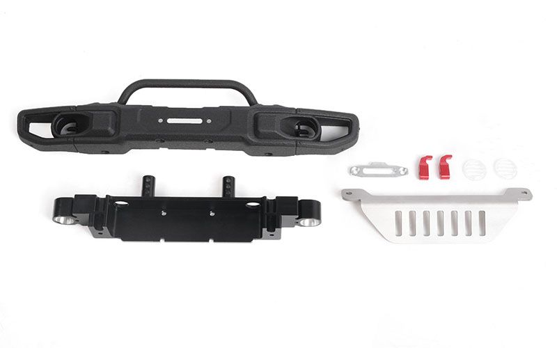 RC4WD OEM Wide Frt Winch Bumper/Steering Guard Jeep JLU (B)