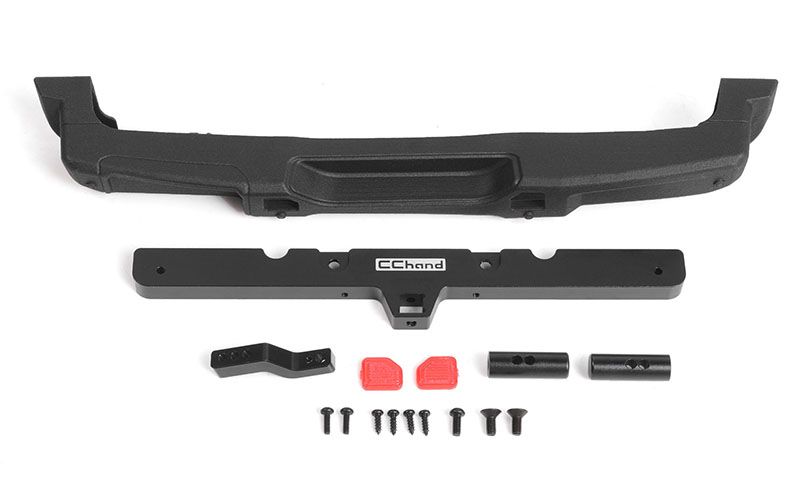 RC4WD OEM Rear Bumper w/ Tow Hook for Axial 1/10 SCX10 III Jeep