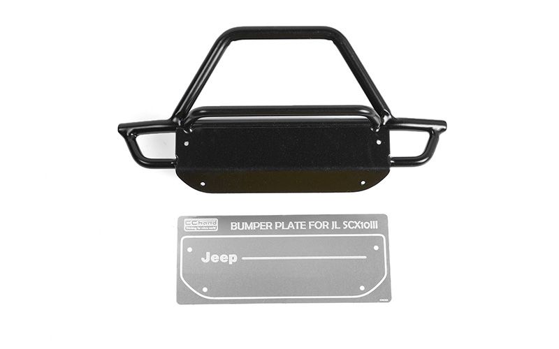 RC4WD KS Steel Front Bumper for Axial 1/10 SCX10 III Jeep JLU Wrangler