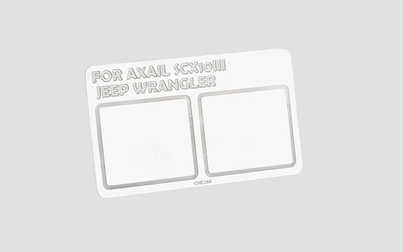 RC4WD Mirror Decals for Axial 1/10 SCX10 III Jeep JLU Wrangler