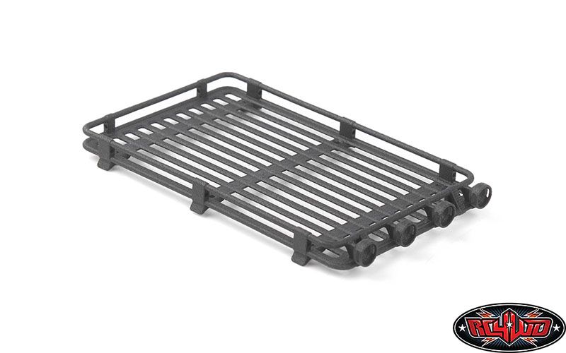 RC4WD Micro Series Tube Roof Rack w/ Flood Lights for Axial SCX24 1/24 1967 Chevrolet C10