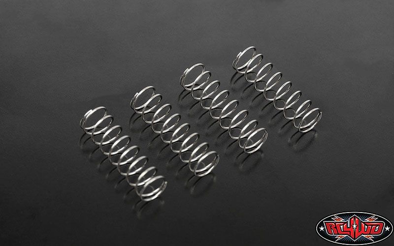 RC4WD Micro Series 1/24 Suspension Coil Springs for Axial SCX24 1/24 RTR (Hard)