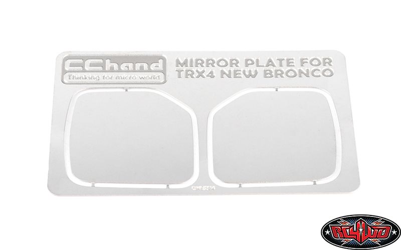 RC4WD Mirror Decals for Traxxas TRX-4 2021 Ford Bronco