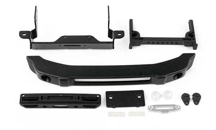 RC4WD Guardian Steel Front Bumper W/ Lights for MST 4WD Off-Road - Click Image to Close