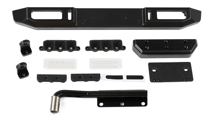 RC4WD Guardian Steel Rear Bumper W/ Exhaust for MST 4WD Off-Road - Click Image to Close