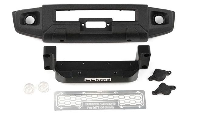 RC4WD OEM Style Front Winch Bumper for MST 4WD Off-Road Car Kit W/ J4 Jimny Body