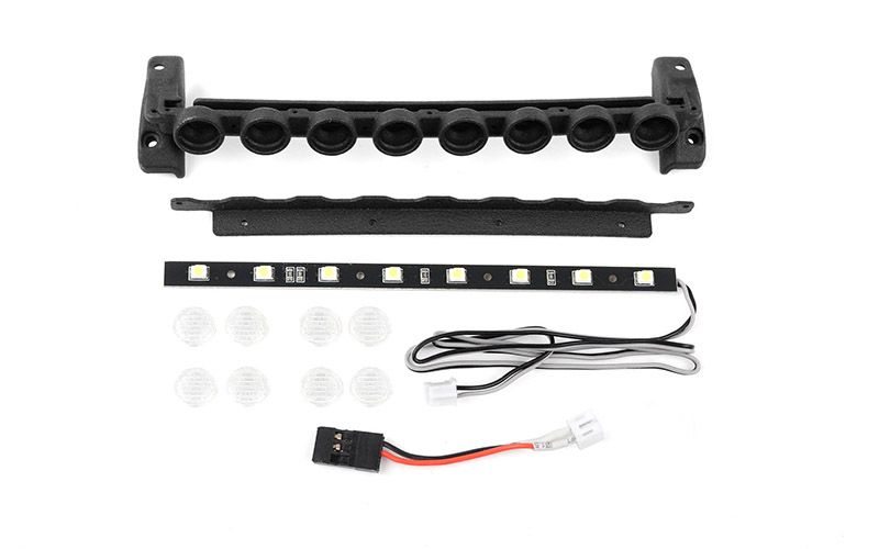 RC4WD LED Light Bar for Roof Rack Traxxas 2021 Bronco (Round) - Click Image to Close