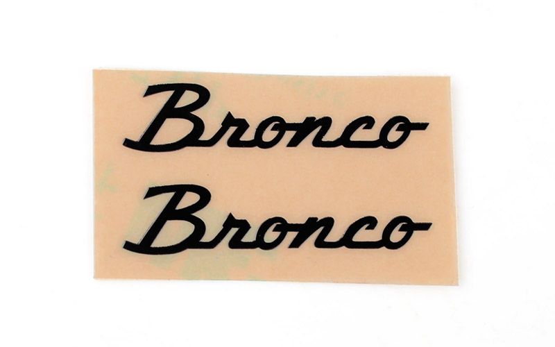 RC4WD Side Metal Emblem for Axial SCX10 III Early Ford Bronco (Black)
