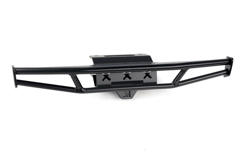 RC4WD Rough Stuff Metal Rear Bumper Early Ford Bronco (Black) - Click Image to Close