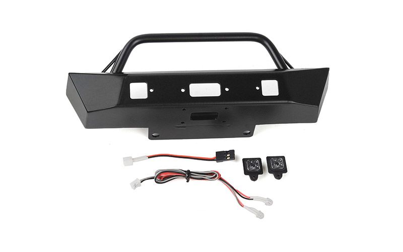 RC4WD Eon Metal Front Stinger Bumper w/LED for Axial SCX6