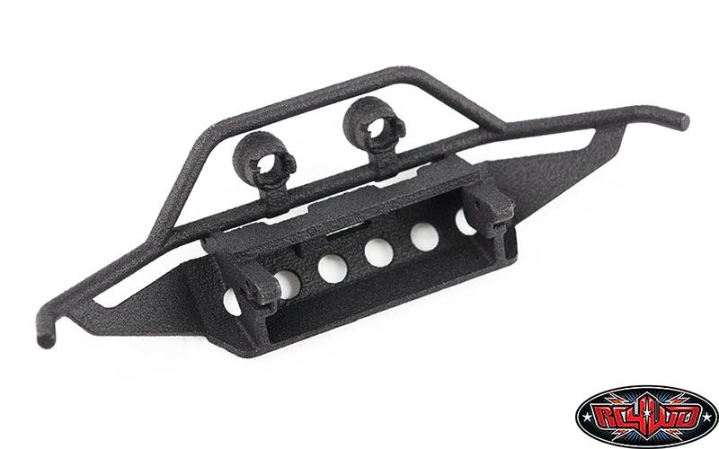 RC4WD Front Tube Bumper w/Bull Bar & Light Buckets - Axial SCX24