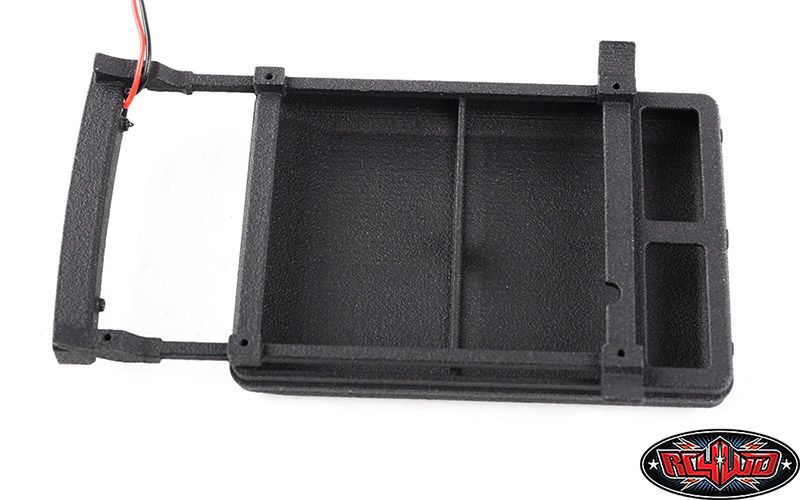 RC4WD Roof Rack & Cargo Carrier w/LED - Axial SCX24 2021 Bronco
