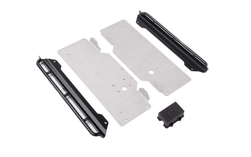 RC4WD Chassis Side Guard And Sliders W/ Switch Box for RC4WD Tra