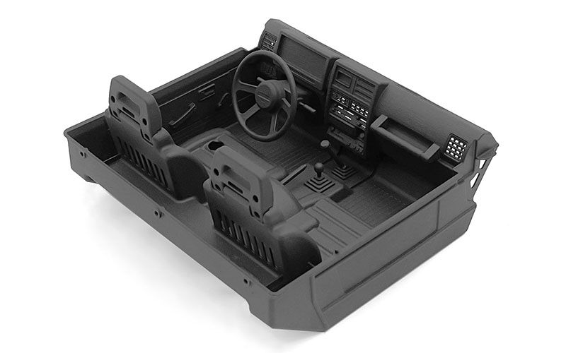 RC4WD Detailed Interior Cab for Enduro Bushido (Black)