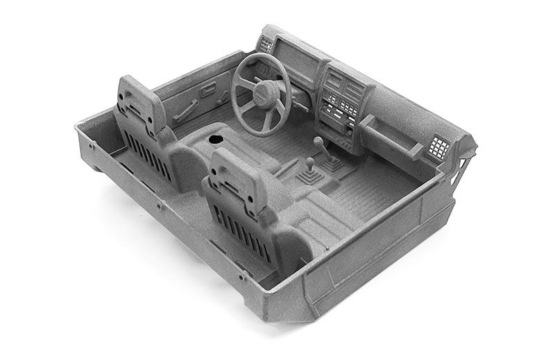 RC4WD Detailed Interior Cab for Enduro Bushido (Gray)