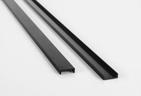 RC4WD Semi Truck Chassis Frame Rails (Black)