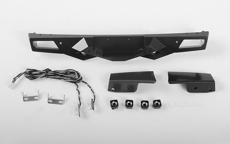 RC4WD Assailant Rear Bumper w/ LEDs for Desert Runner w/Hero Hard Body Set