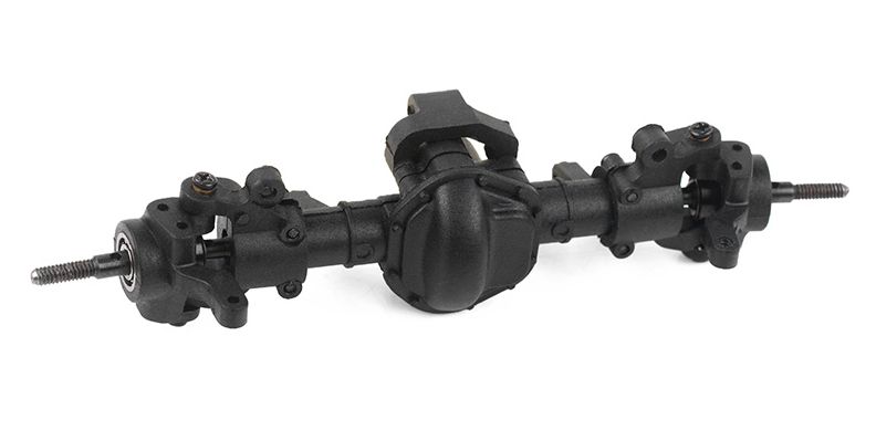 RC4WD 1/24 D44 Plastic Complete Front Axle - Click Image to Close