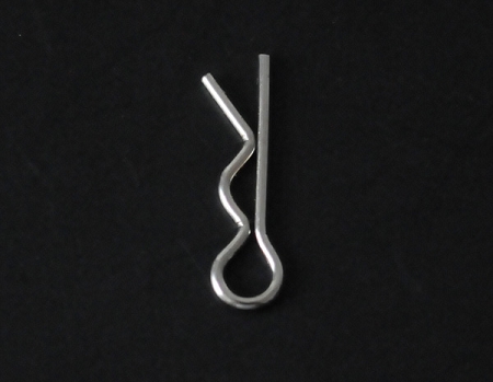 RC4WD Silver Steel Body Clips 1.21mm