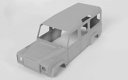 RC4WD 1/10 Defender D110 Hard Plastic Body Kit