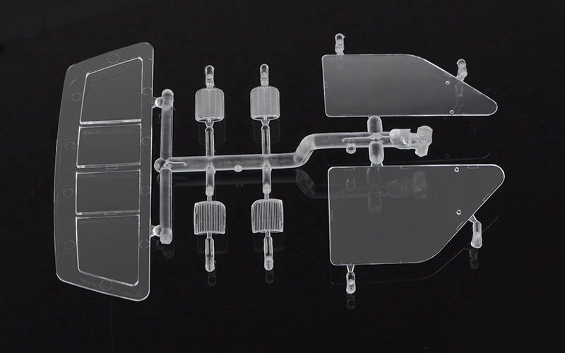 RC4WD 1985 Toyota Pickup Clear Parts (B)
