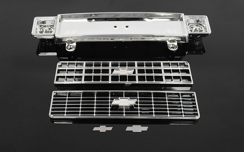 RC4WD Chevrolet Blazer Chrome Front Grill w/Optional Inserts