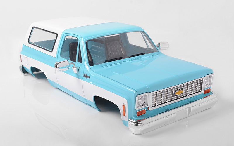 RC4WD Chevrolet Blazer Hard Body Complete Set (Light Blue) - Click Image to Close