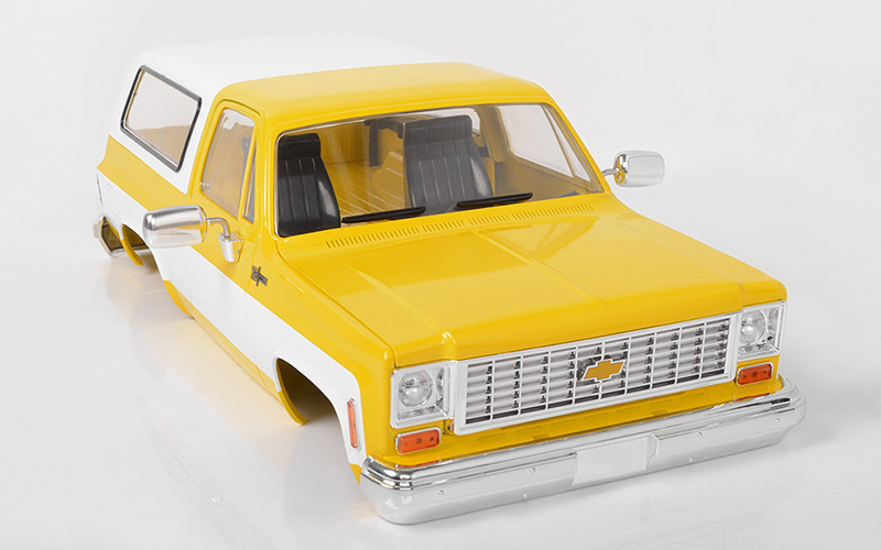 RC4WD Chevrolet Blazer Hard Body Complete Set (Yellow) - Click Image to Close