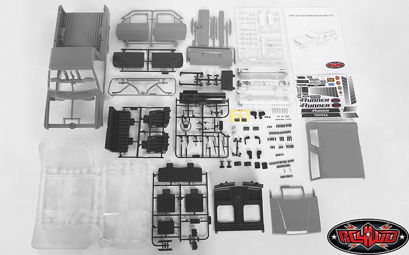 RC4WD 1985 Toyota 4Runner Complete Body Set - Click Image to Close