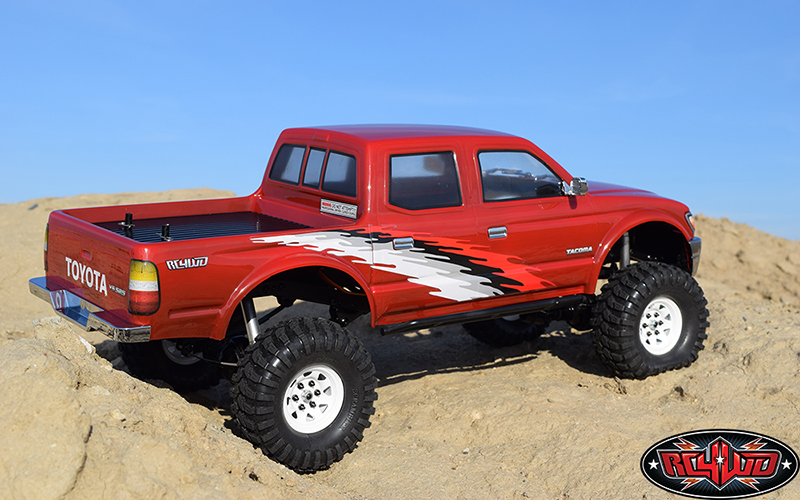 RC4WD 2001 Toyota Tacoma 4 Door Body for TF2 LWB 313MM/12.3" - Click Image to Close