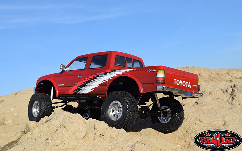 RC4WD 2001 Toyota Tacoma 4 Door Body for TF2 LWB 313MM/12.3" - Click Image to Close