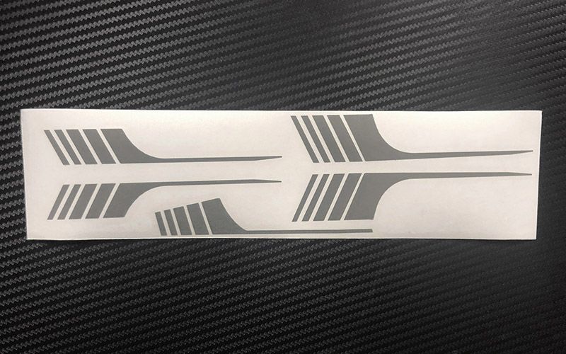 RC4WD Surf Stripes for 1985 4Runner Sheet - Grey - Click Image to Close