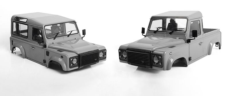 RC4WD 2015 Land Rover Defender D90 Hard Body Complete Set - Click Image to Close