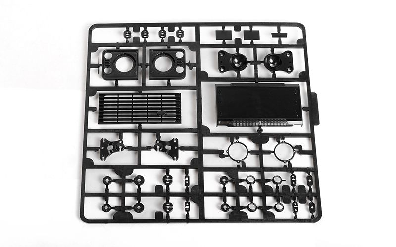 RC4WD 2015 Land Rover Defender D90 Light and Grill Details - Click Image to Close